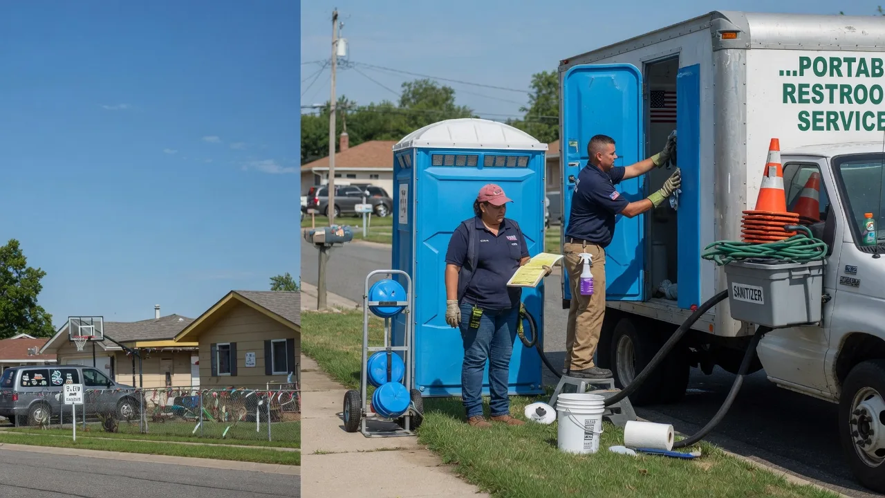 Portable Toilet Rental in Mcconnell Afb, KS near me